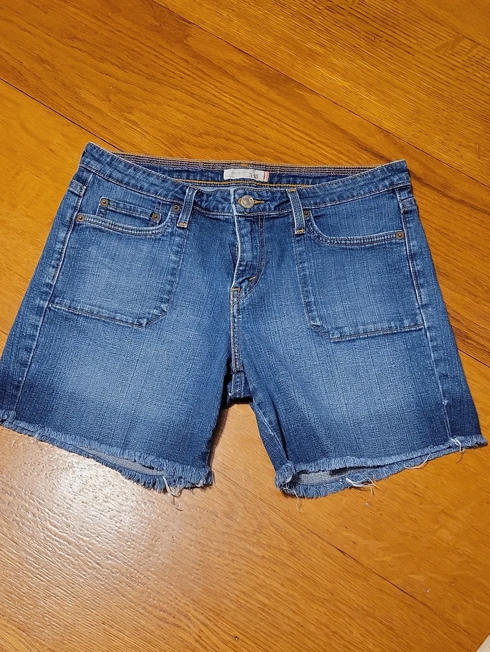Levi's Blue Denim Jean Shorts